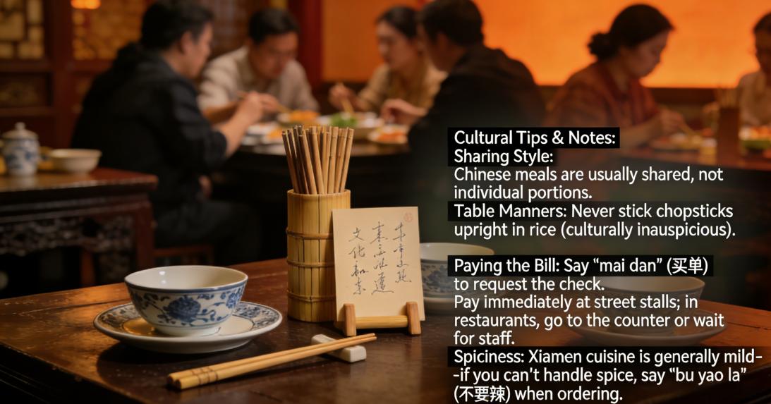 Xiamen Food Recommendations: Top 10 Must-Try Dishes for 2026