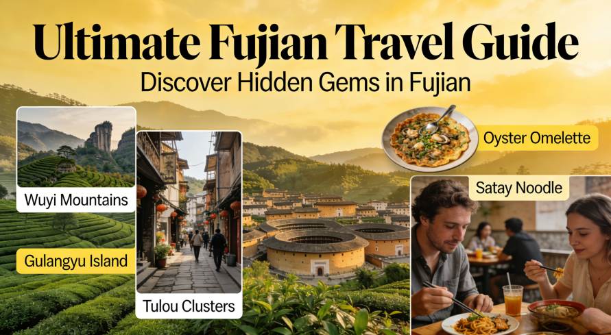 Fujian Travel Guide 2026: Discover Tulou, Wuyishan, Xiamen & More