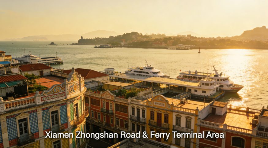 Zhongshan Road/Ferry Terminal Area