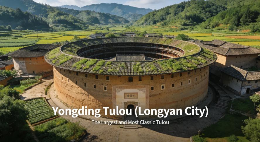 Yongding Tulou (Longyan City), the largest and most iconic