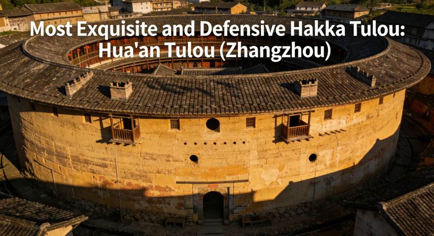 Hua'an Tulou (Zhangzhou City), the most exquisite and defensively strongest