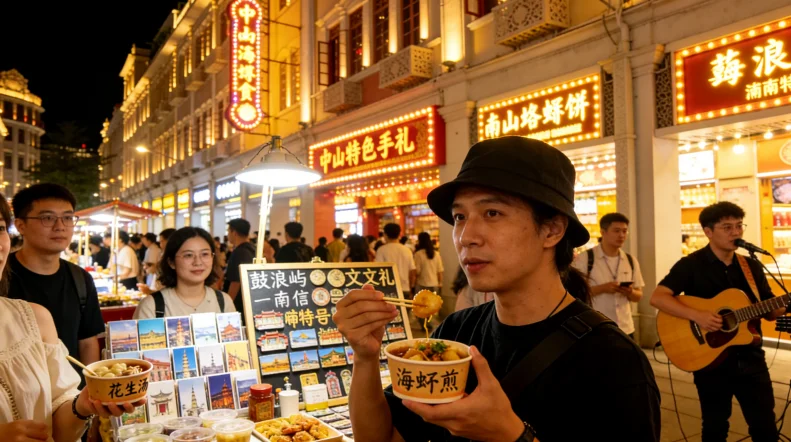 Zhongshan Road Pedestrian Street Night Market