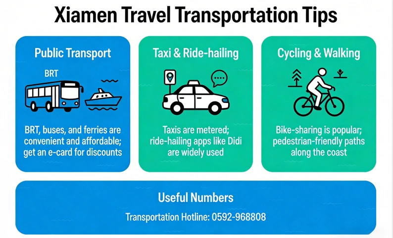 Practical Travel Tips for Xiamen Transportation