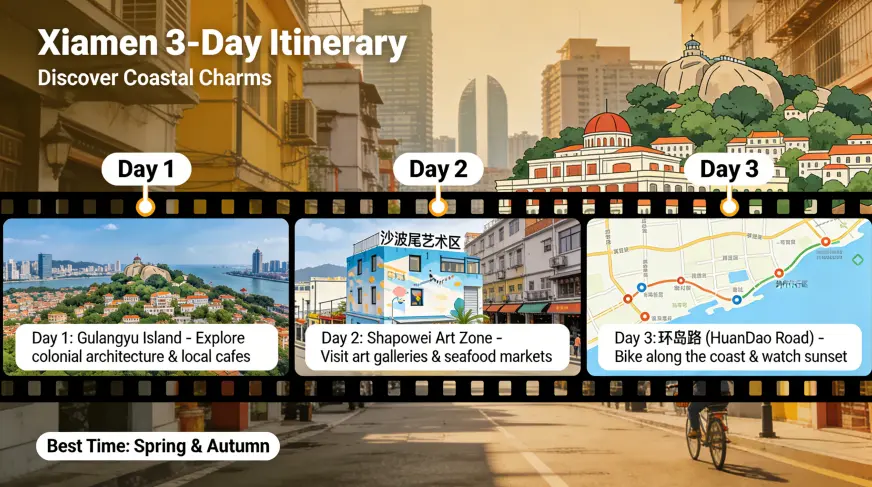 2–3 Days: Three-Day Itinerary for Xiamen