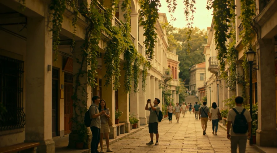 Xiamen Transportation Walking