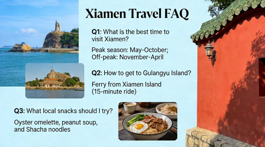 Xiamen Travel FAQ
