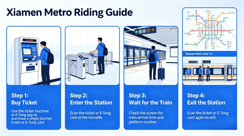 How to Use the Xiamen Metro