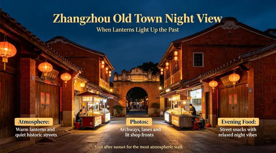 Zhangzhou Ancient City at Night