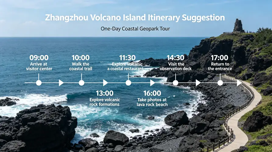 Suggested Itineraries for Volcanic Island