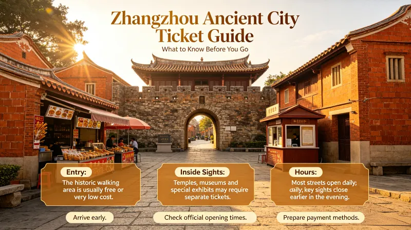 Overall Ticketing Policy for Zhangzhou Ancient City
