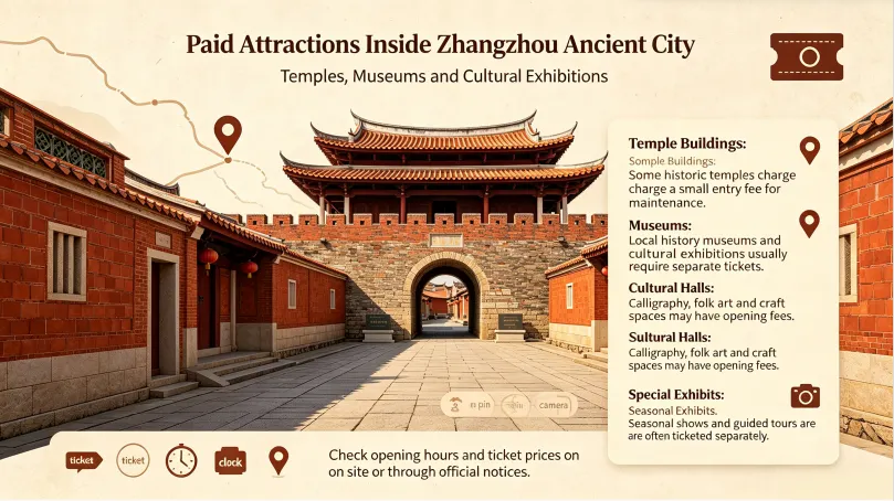 Paid Attractions Inside the Ancient City