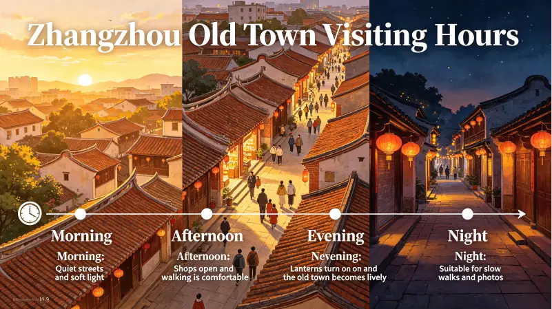 Opening Hours of Zhangzhou Ancient City