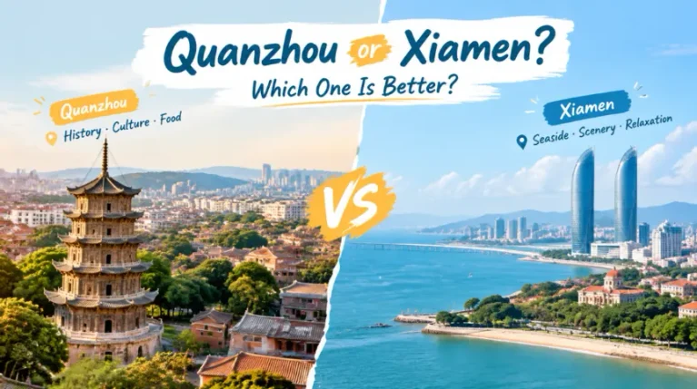 Quanzhou vs Xiamen: Which City Should You Visit? | Full Comparison
