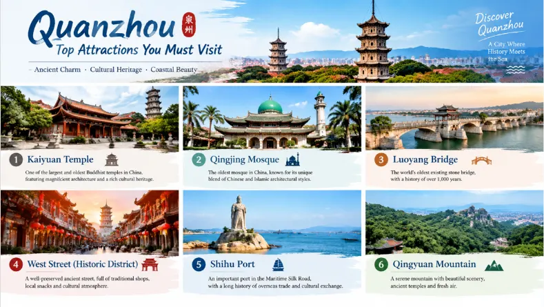 Must‑Visit Attractions in Quanzhou