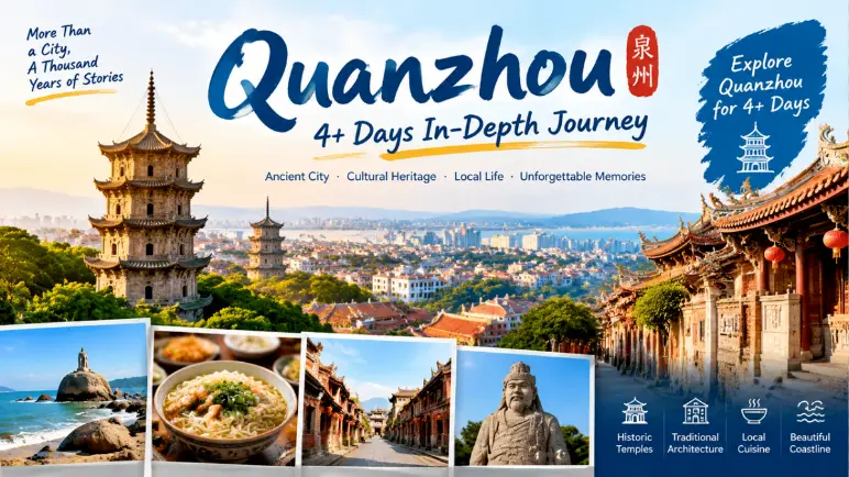 Quanzhou 4-Day Itinerary or More (In-Depth Tour)
