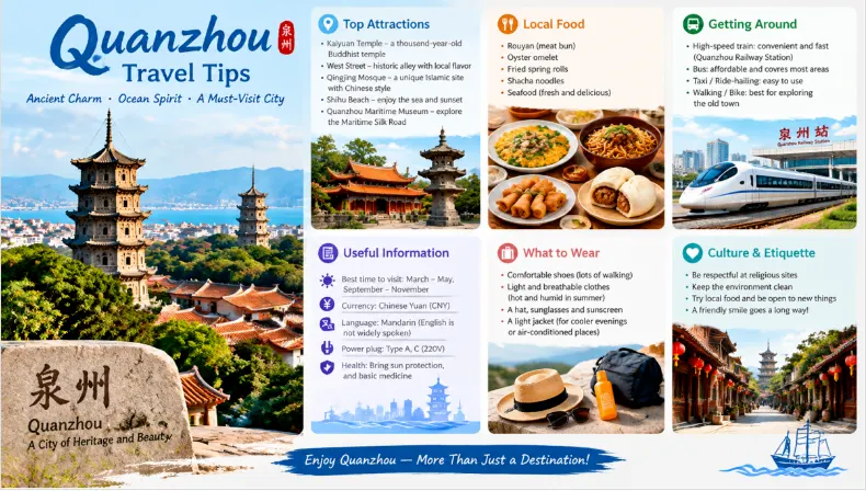Practical Travel Tips for Quanzhou