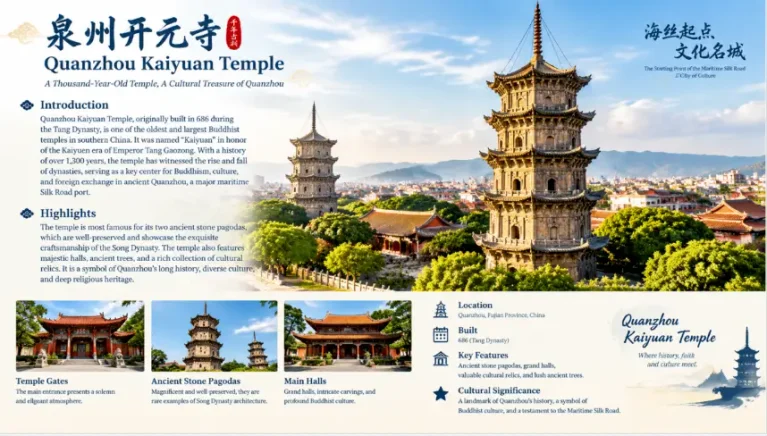 Kaiyuan Temple Quanzhou: History, Twin Pagodas & Visitor Guide